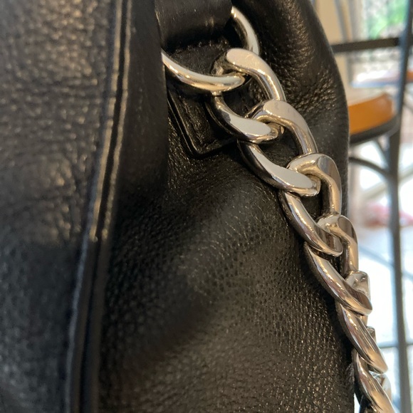 Michael Kors Black Leather Satchel - Picture 4 of 7